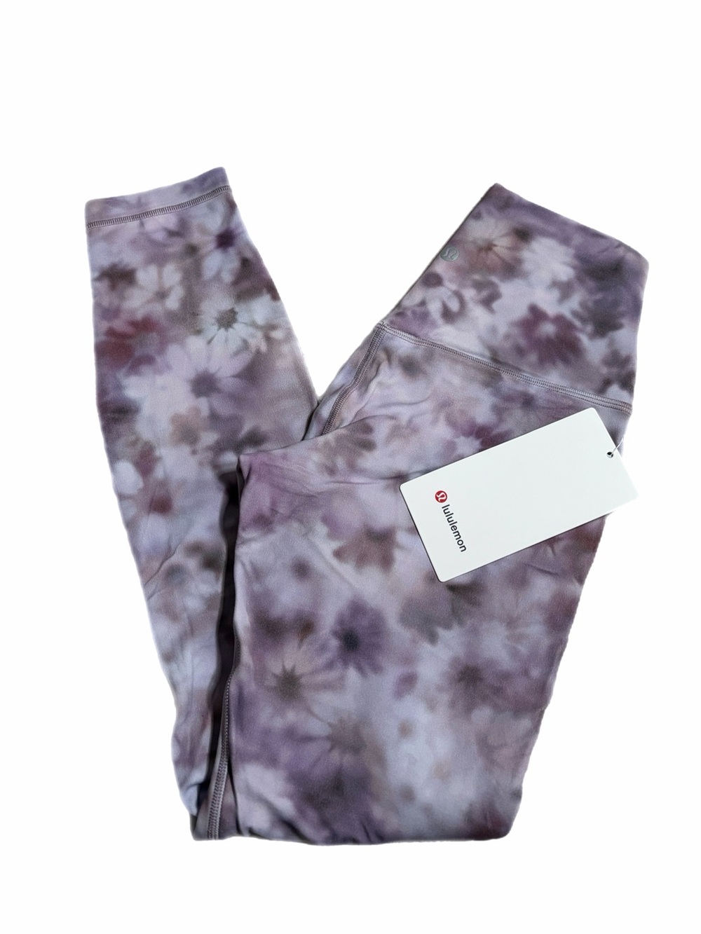 NWT Lululemon Align High-Rise Pant *25" *Double Lined (Meadow Haze Pink Multi) 4